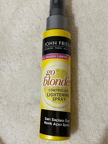 John Frieda Go Blonde Sarı Saçlara Özel Renk Açıcı Sprey