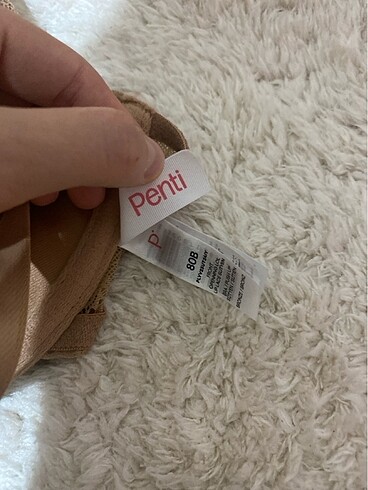 Penti Penti Front Openning Lol Up Lace Dantel Bronz Sütyen ve Yeşil Da