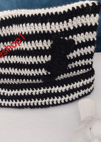 cat beanie crochet kedi kulaklı bere - Görsel 3