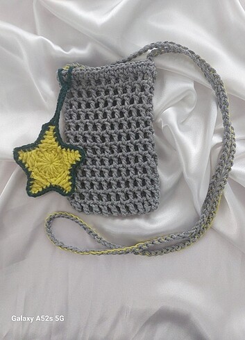 Diğer El örgüsü telefon çantası bag