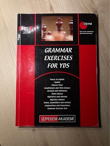 PEGEM GRAMMER EXERCISE FOR YDS