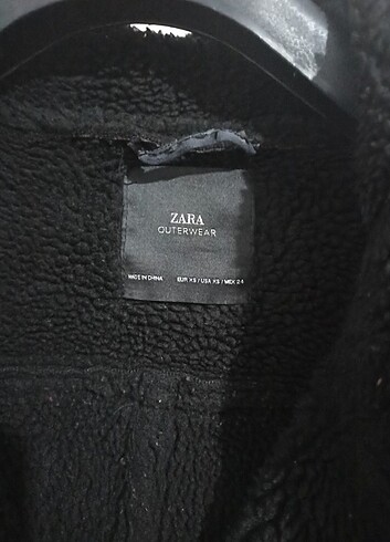 Zara süet biker mont kaban