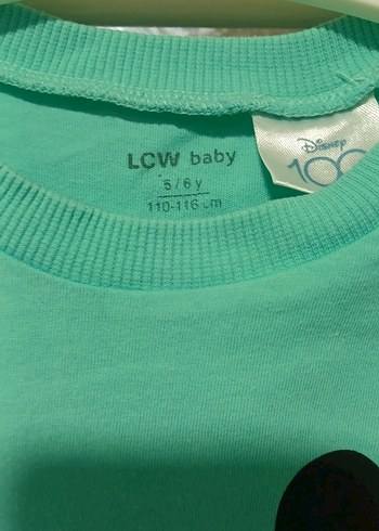 Turkuaz Mickey Mouse Baskılı Erkek Tişört - Görsel 3