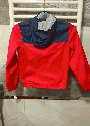 lc waikiki Kırmızı Erkek Çocuk Fermuarlı yağmurluk - Görsel 4