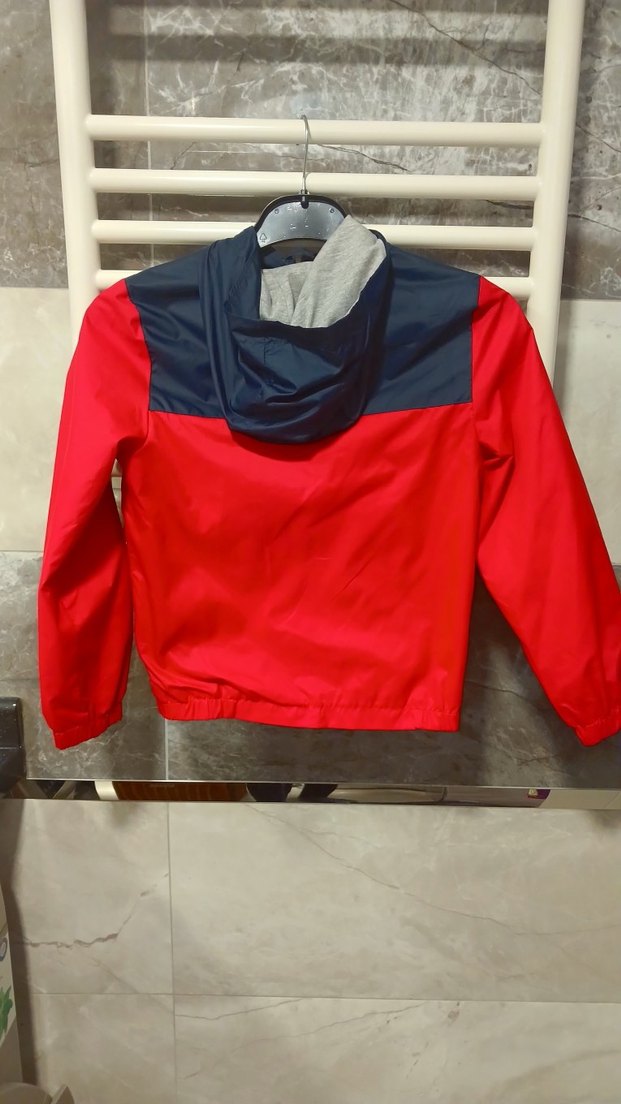 lc waikiki Kırmızı Erkek Çocuk Fermuarlı yağmurluk - Görsel 4