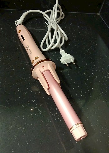 Pembe Otomatik Saç Maşası PRO CURLS - Görsel 3