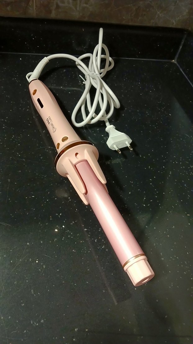 Pembe Otomatik Saç Maşası PRO CURLS - Görsel 3