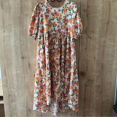 Pera store limon desenli elbise