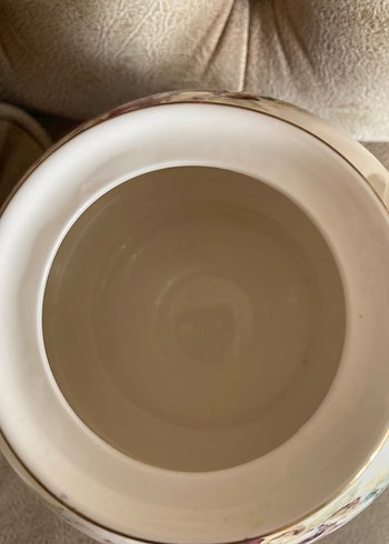 Emaye porselen çaydanlık vintage - Görsel 6