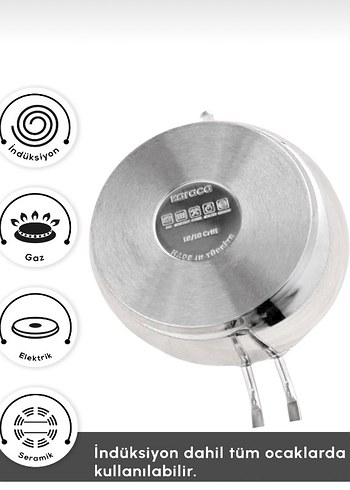 Karaca Çelik Çaydanlık büyük boy - Görsel 8