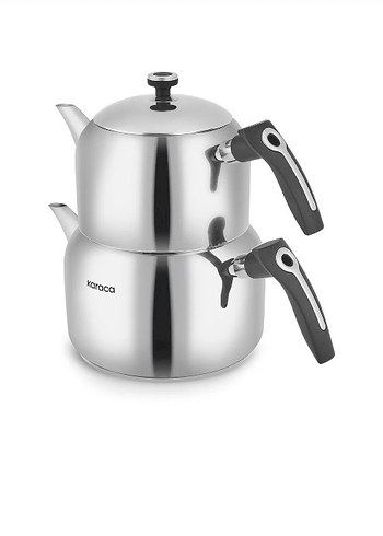 Karaca Çelik Çaydanlık büyük boy - Görsel 6