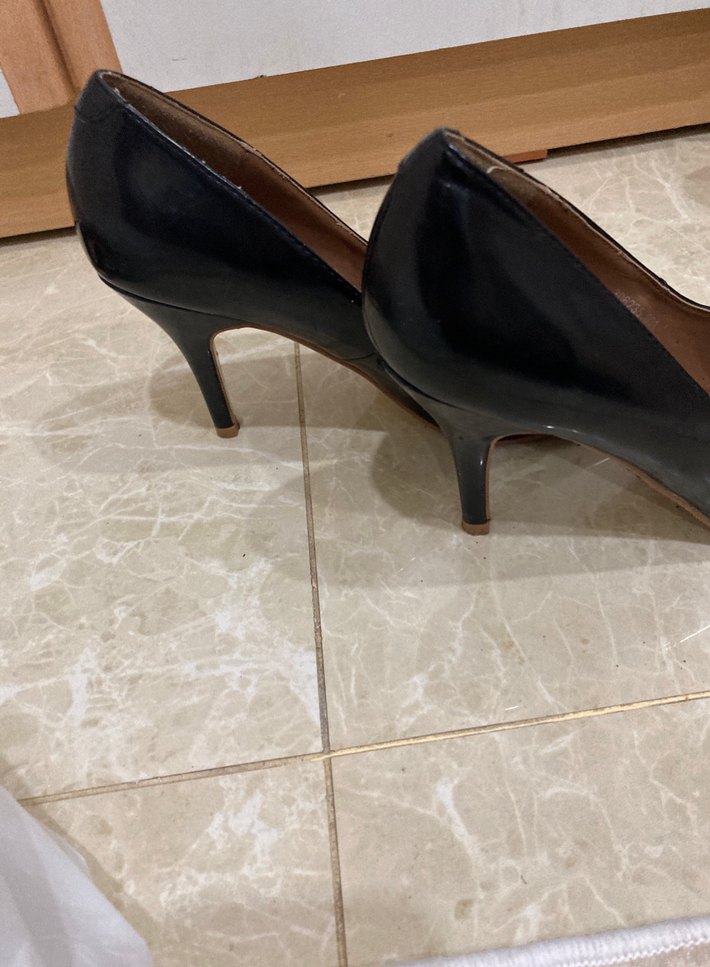 Klasik Siyah topuklu - Görsel 2