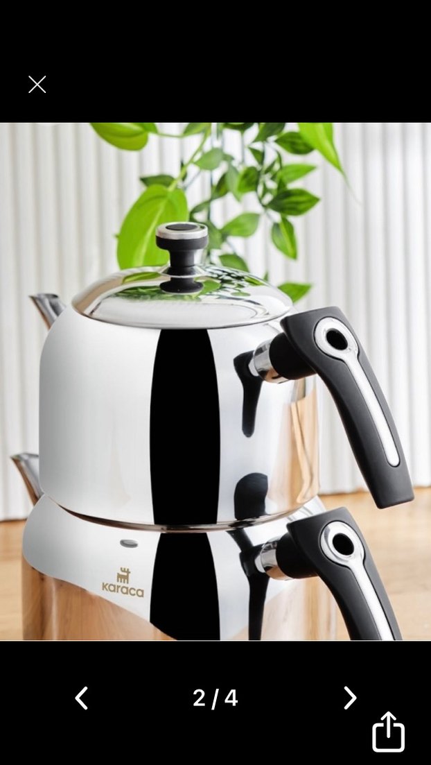 Karaca Çelik Çaydanlık - Görsel 2