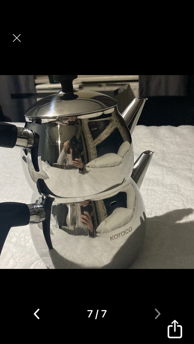 Karaca çelik çaydanlık - Görsel 5