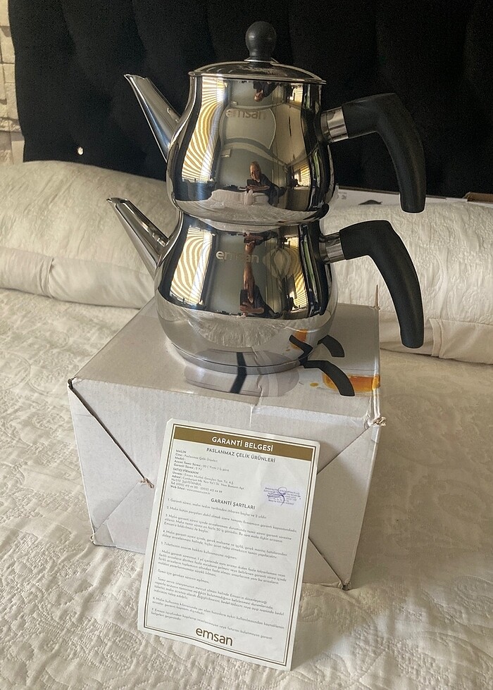 Emsan çelik çaydanlık - Görsel 2