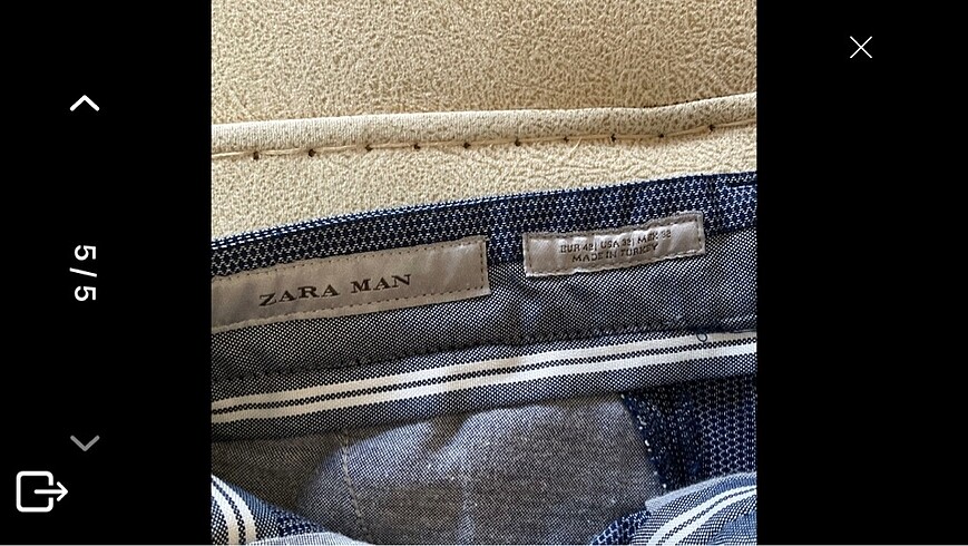 Zara erkek pantolon - Görsel 5