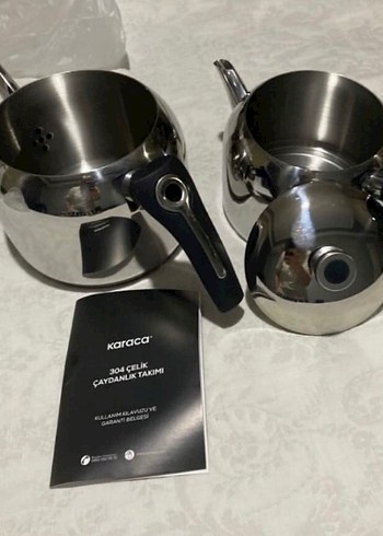 Karaca çelik çaydanlık - Görsel 3
