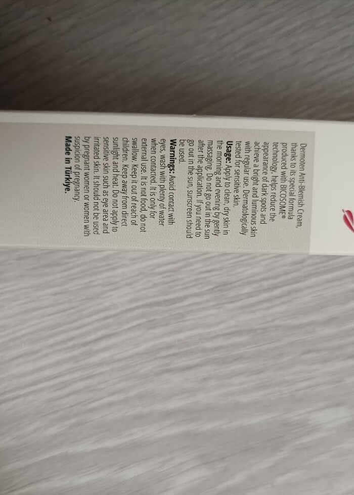 Leke kremi  - Görsel 2