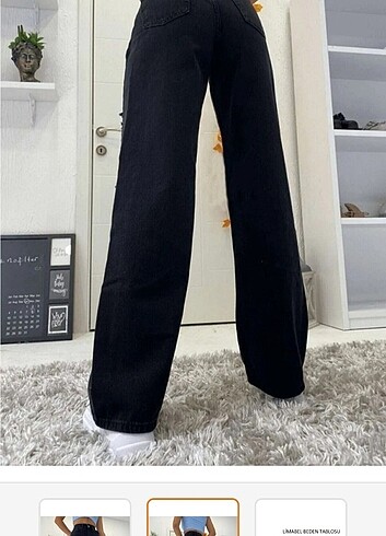Trendyol & Milla siyah wide leg pantolon