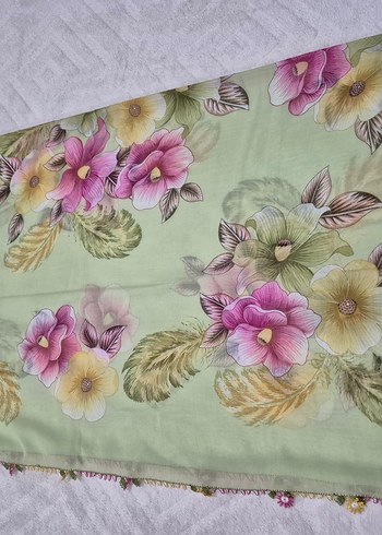 iğne oyası tülbent - Görsel 3