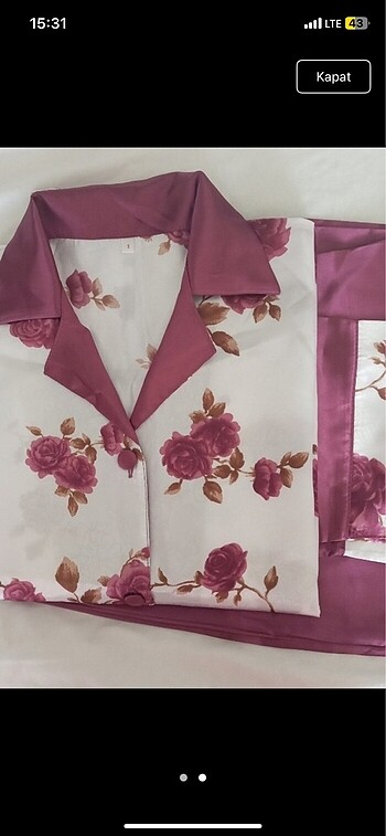 Pijama takımı