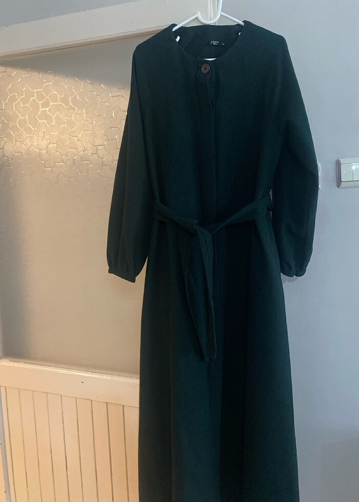 İnce kaşe tam boy pardesü - Görsel 2