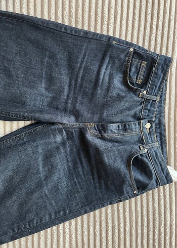 Kadın Lacivert Normal Paça Denim Jean - Görsel 2