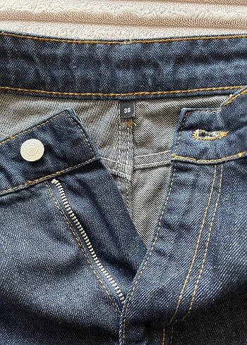 Kadın Lacivert Normal Paça Denim Jean - Görsel 3