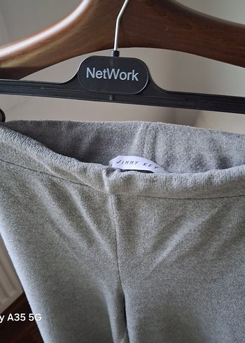 Gri Rahat Kesim Kadın Pantolon - Görsel 2