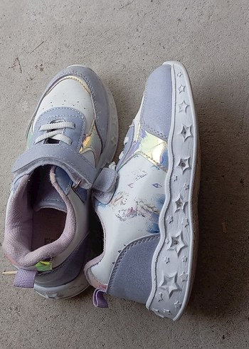 Kız Çocuk Çok Renkli Bağcıklı Spor Ayakkabı - Görsel 2