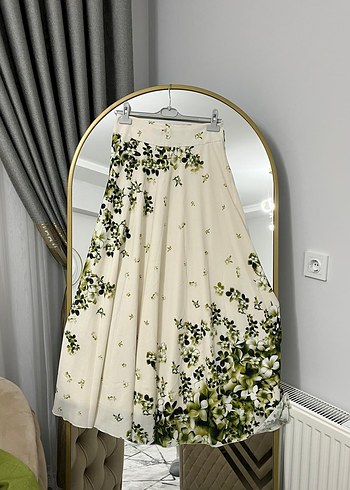 Yeşil Kadın Mini Blazer, Fermuarlı, Uzun Kollu - Görsel 2