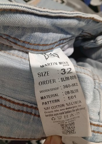 Gri Rahat Kesim Kadın Denim Pantolon - Görsel 3