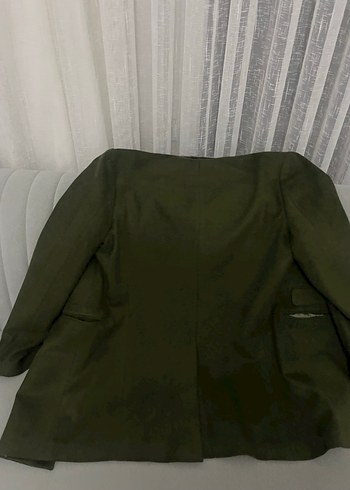 Düğmeli Erkek Kaban-Yelek Takım Kürk Yakalı - Görsel 2