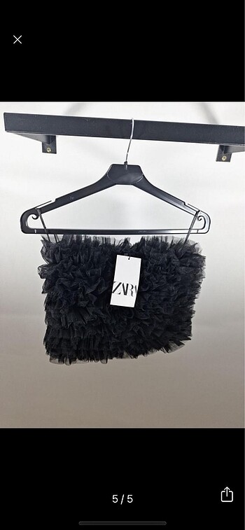 Zara siyah büstiyer