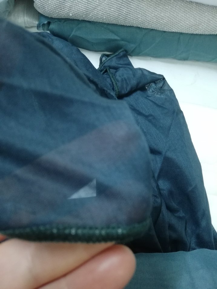 Zümrüt yeşili parça Tül - Görsel 2