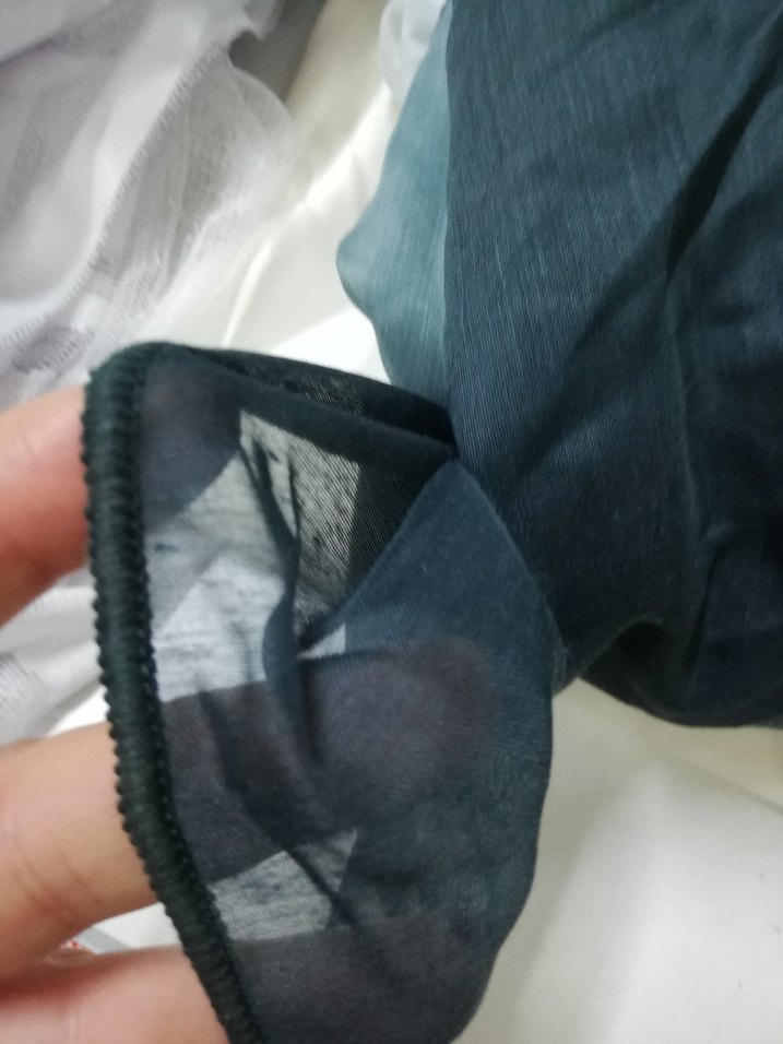 Bohem Zümrüt Yeşili Batik Desenli Perde - Görsel 3