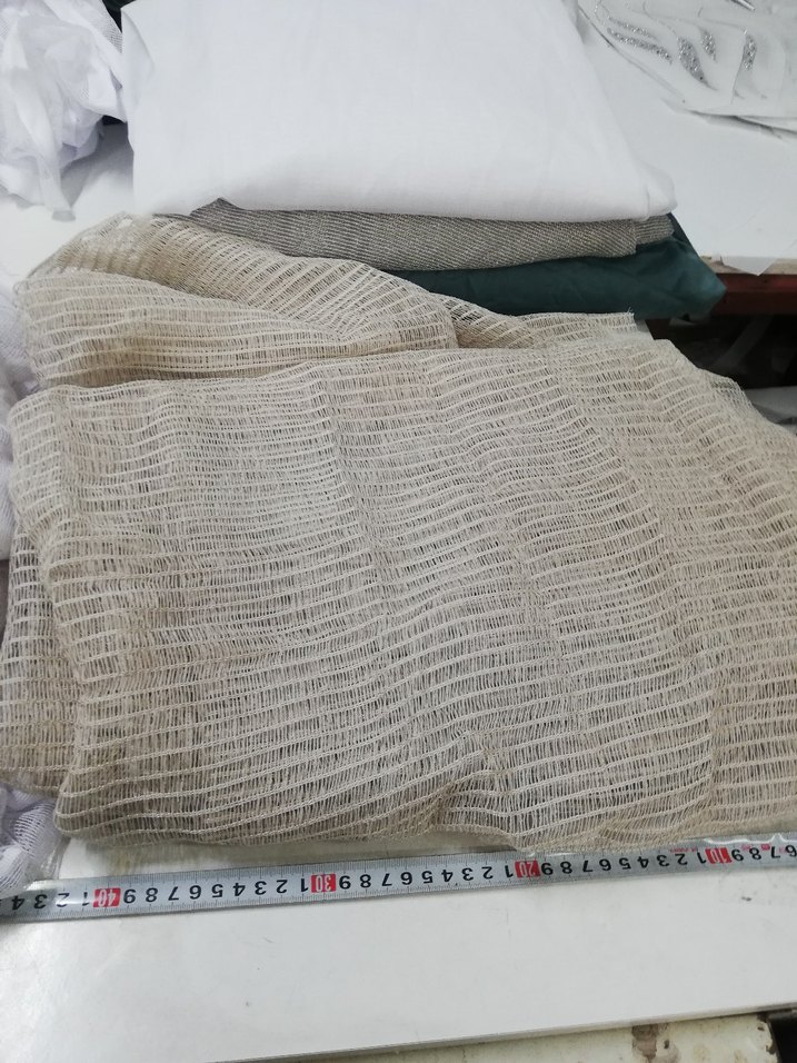 Bohem Tarzı Bej İnce Tül Perde - Görsel 4