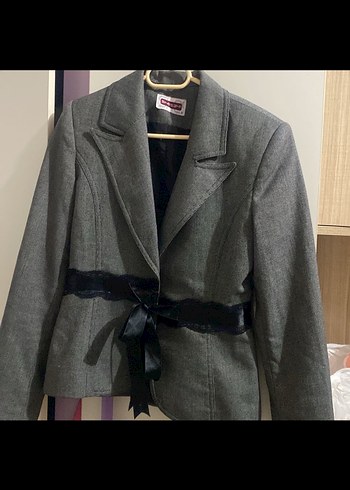 Dantelli Kadın Blazer Ceket - Görsel 2