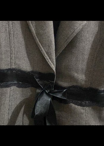 Dantelli Kadın Blazer Ceket - Görsel 3