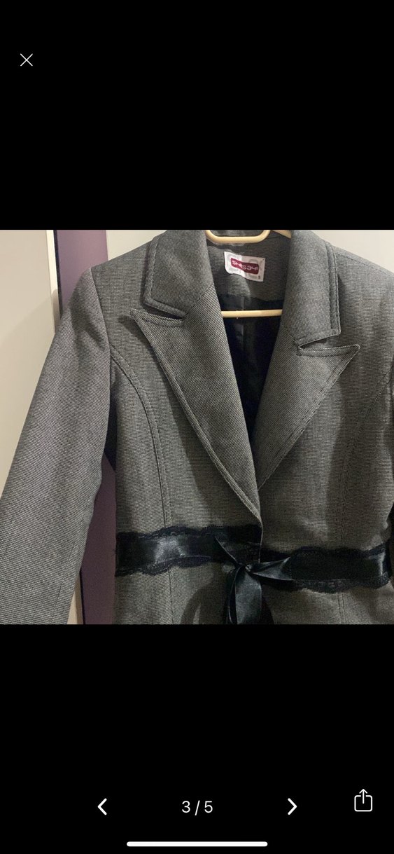 Dantelli Kadın Blazer Ceket - Görsel 4