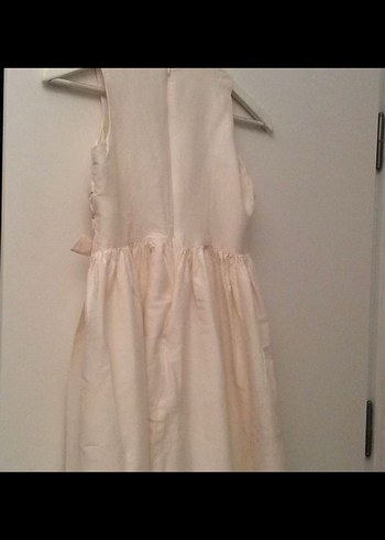 Çocuk ipek elbise beymen - Görsel 3