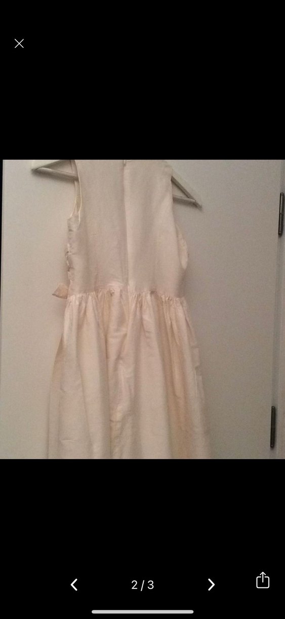 Çocuk ipek elbise beymen - Görsel 2