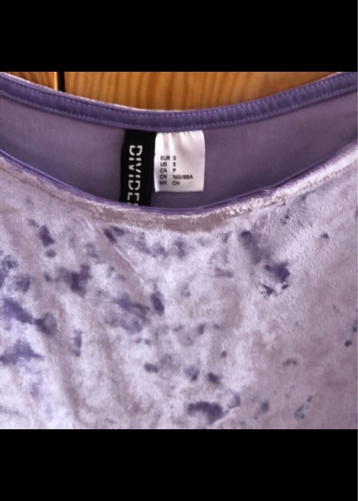 H&M kadife askılı bluz - Görsel 3