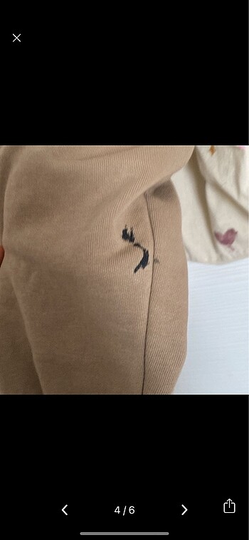 s Beden camel Renk korseli sweatshirt
