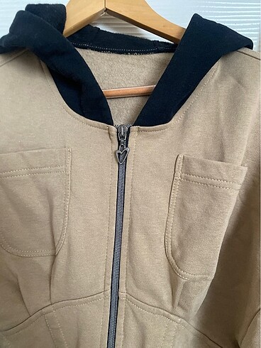 Zara korseli sweatshirt