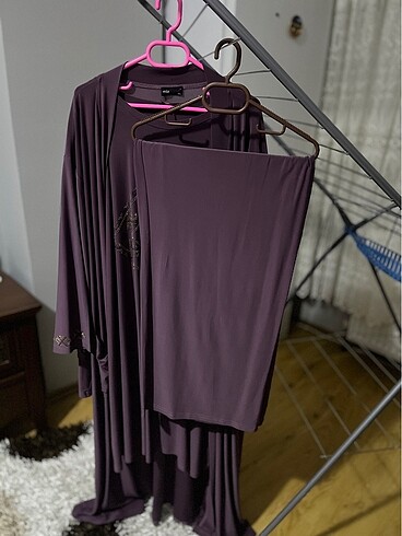 3lü tunik ceketli  takım - Görsel 4