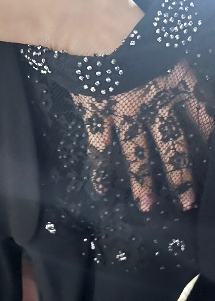 S beden elbise bolerolu - Görsel 3