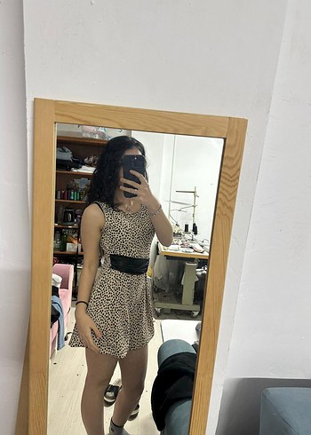 şortlu tulum - Görsel 3