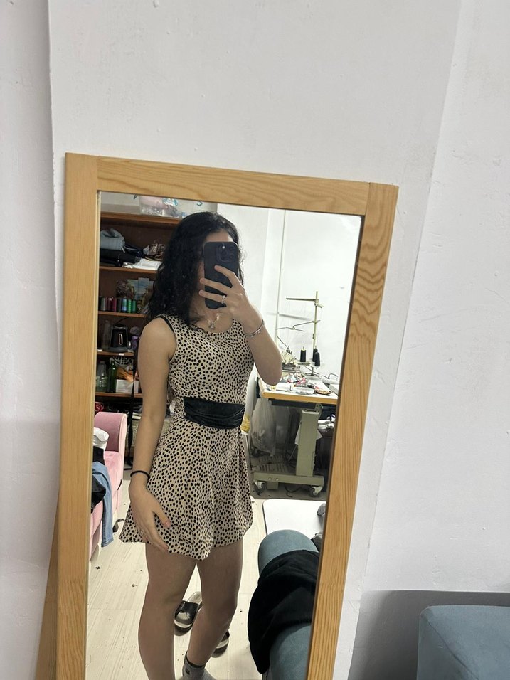 şortlu tulum - Görsel 3