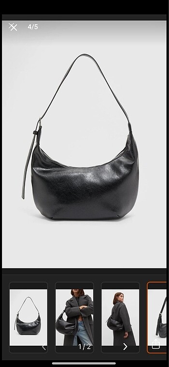 Stradivarius siyah çanta
